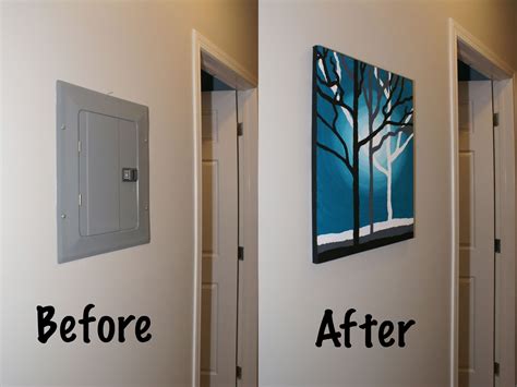 electric box cover painting|hide painted outlet covers.